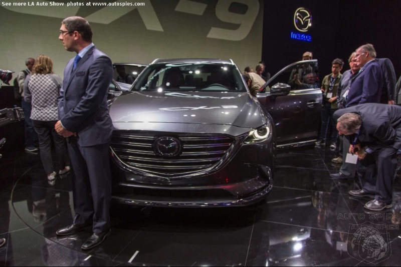 #LAAS2015: Mazda Goes For Broke With Upscale 7 Seat CX-9 SUV - Who Should Be Shaking In Their Boots?